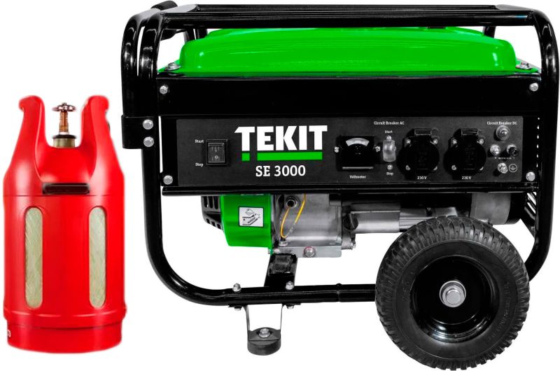 Двопаливний генератор Tekit SE 3000 ГАЗ-БЕНЗИН