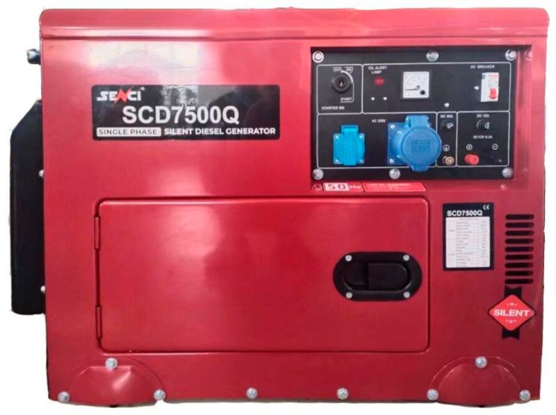 Генератор дизельний Senci SCD7500Q