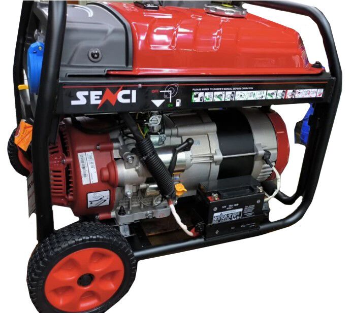 Бензиновий генератор Senci SC7800E (34340)