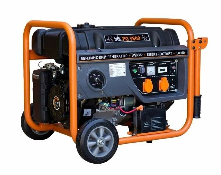 Бензиновий генератор NIK PG 3800