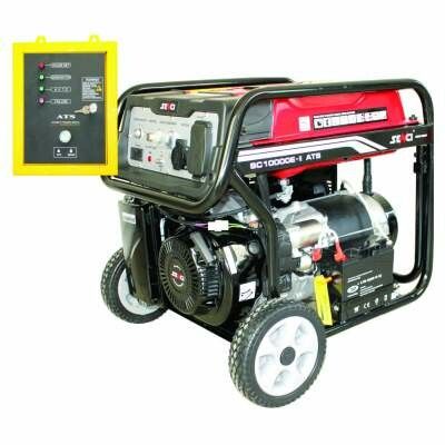 Бензиновий генератор Senci SC10000E-ATS TOP