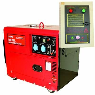 Дизельний генератор Senci SC7500Q