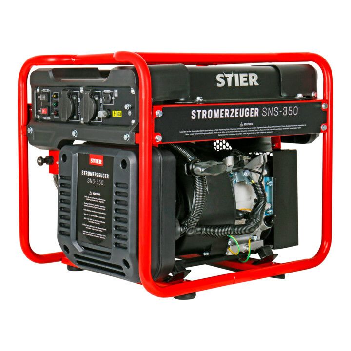 Инверторный генератор STIER SNS 350 з економічним режимом
