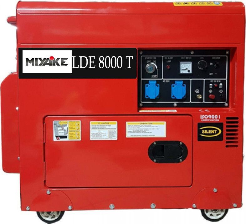 Дизельний генератор Miyake LDE8000T