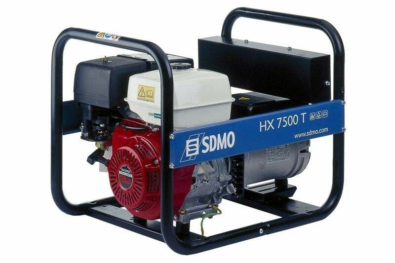 Бензиновий генератор SDMO HX 7500 T S