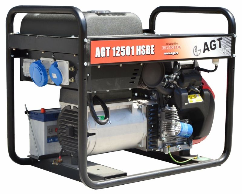 Бензиновий генератор AGT 12501 HSBE R16 AVR