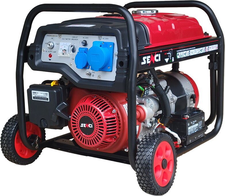 Бензиновий генератор Senci SC 7800E