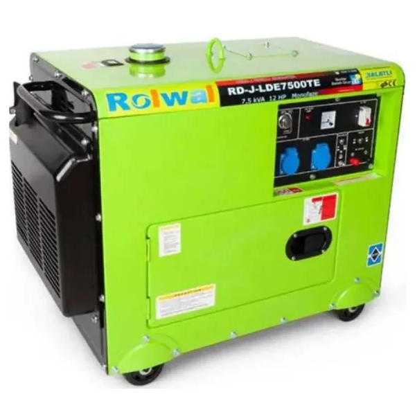 Генератор дизельний Rolwal LDE7500TE