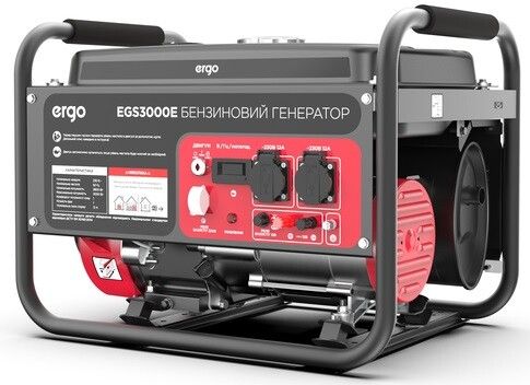 Бензиновий генератор ERGO EGS3000E