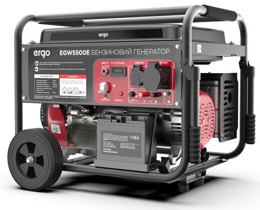 Бензиновий генератор ERGO EGW5500E