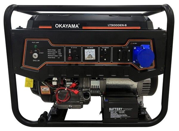 Генератор бензиновий OKAYAMA LT9000EN-6 (6832579)