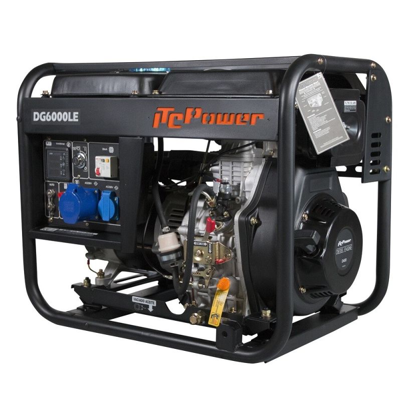 Генератор дизельный ITC POWER DG6000LE