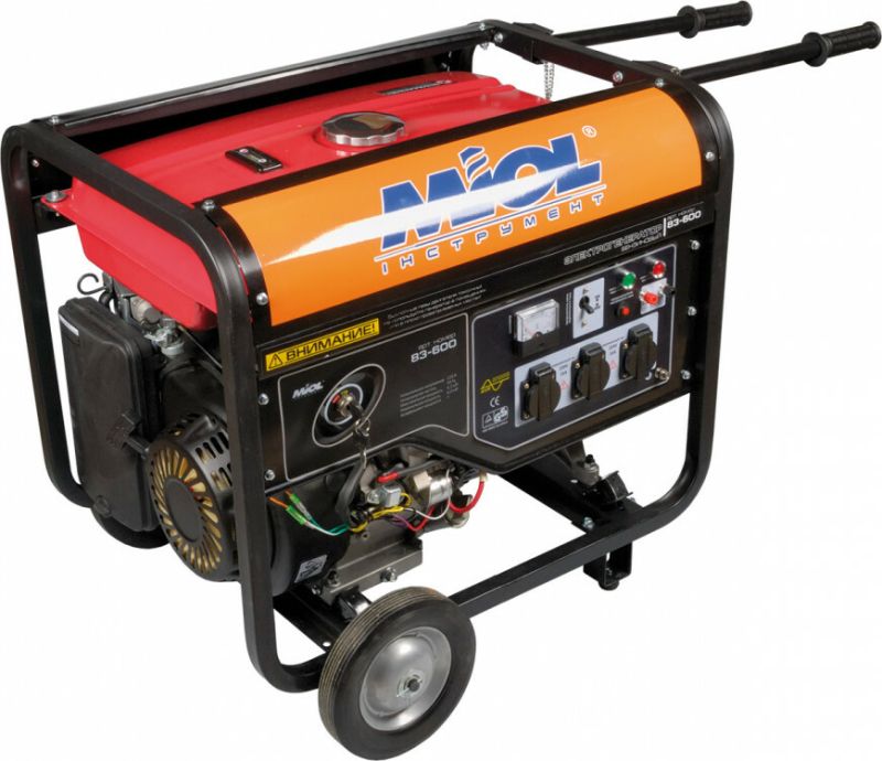 Бензиновый генератор Miol (83-600)