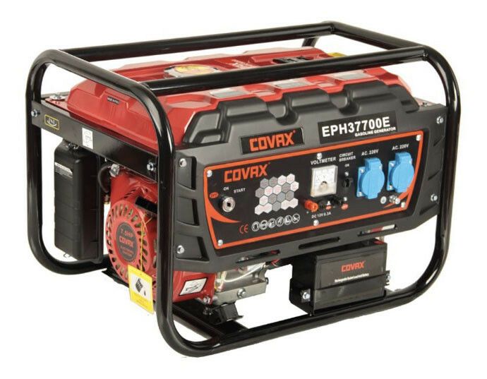 Бензиновий генератор Covax EPH37700E