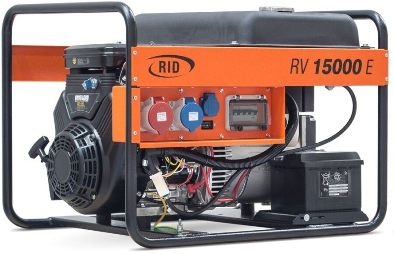 Бензиновий генератор RID RV 15000 E
