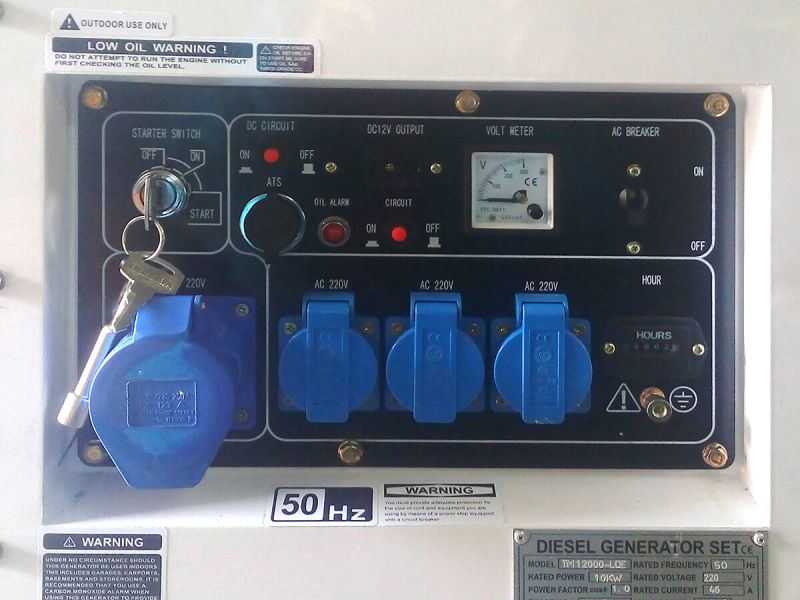 Дизельный генератор NIK DG12000