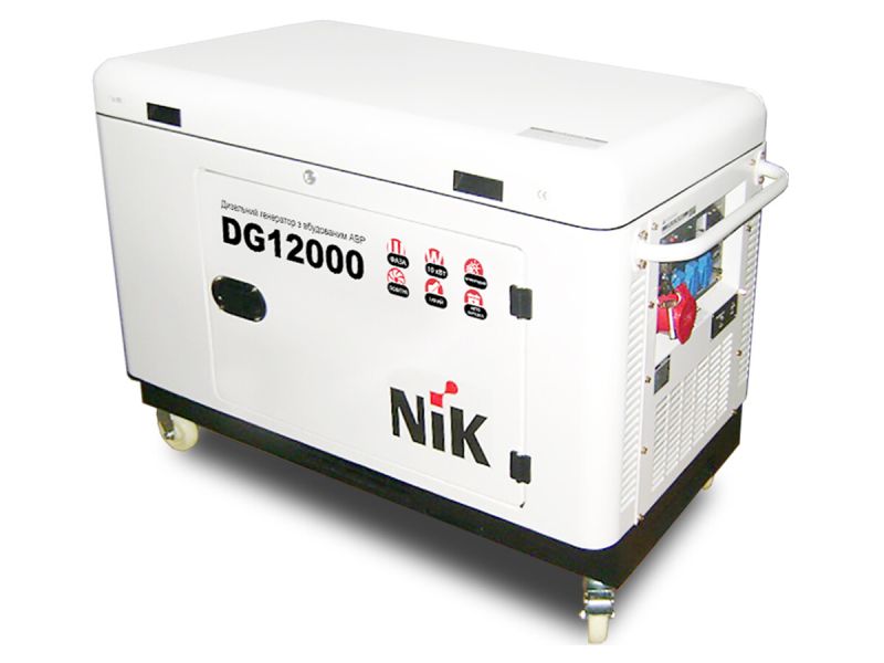 Дизельний генератор NIK DG12000