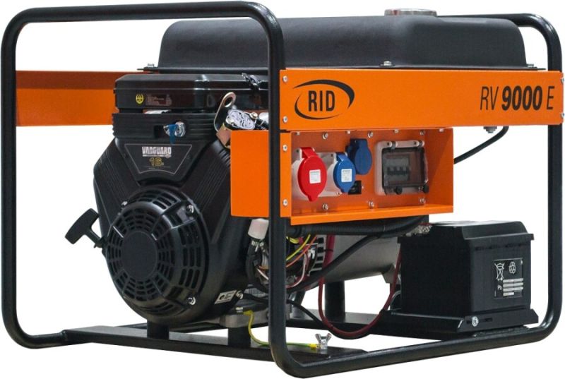 Бензиновий генератор RID RV 9000 E