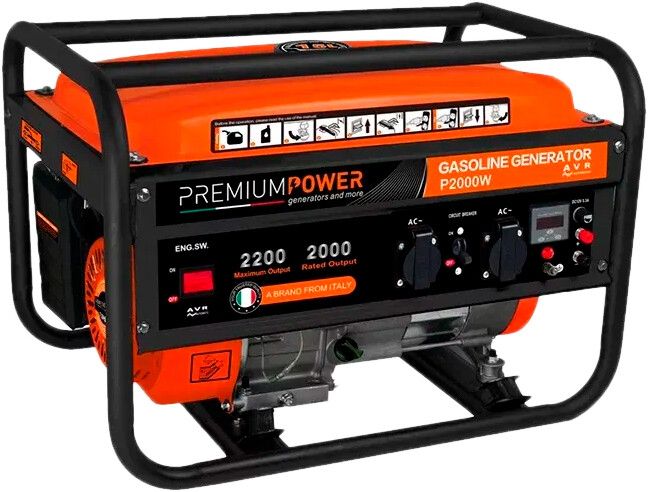 Бензиновий генератор Premium Power P2000W