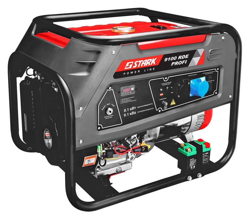 Бензиновый генератор Stark 9100 RDE PROFI