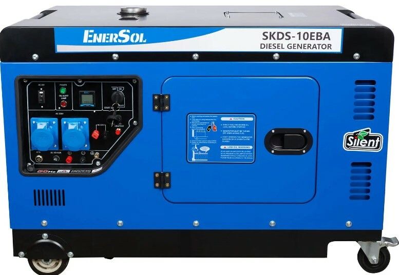 Дизельний генератор EnerSol SKDS-10EBA