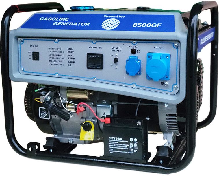Бензиновий генератор StreemLine GG8500GF