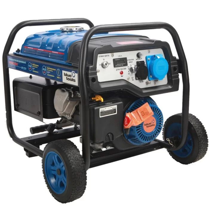 Бензиновий генератор BLUETOOLS BG5000E (220-7004)
