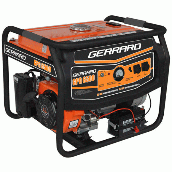 Бензиновый генератор GERRARD GPG6500
