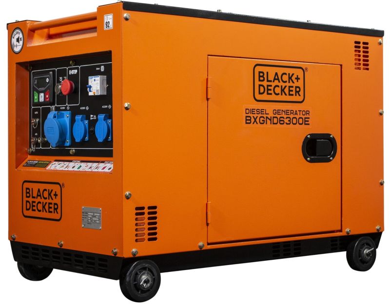 Генератор дизельний BLACK&DECKER BXGND6300E (6813624)