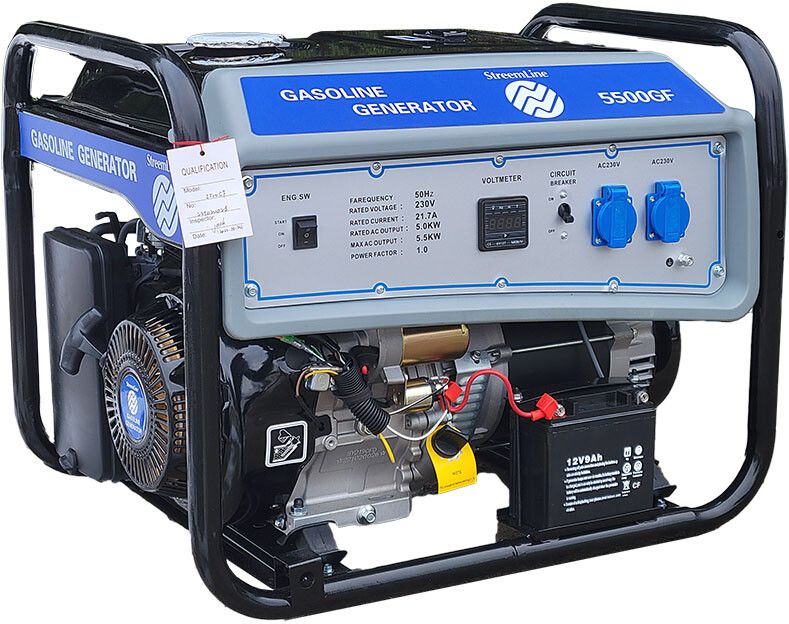 Бензиновий генератор StreemLine GG5500GF