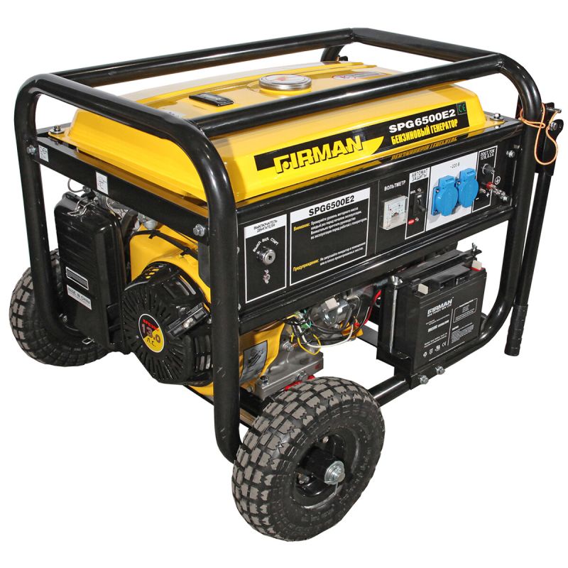 Бензиновый генератор FIRMAN SPG6500E2 (240500093)