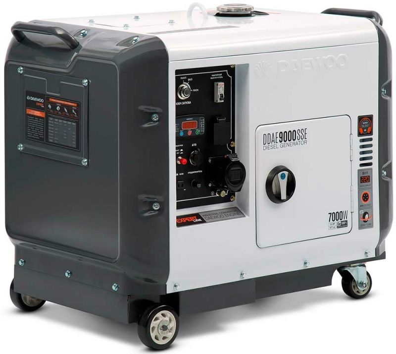 Дизельний електрогенератор Daewoo DDAE 9000SSE