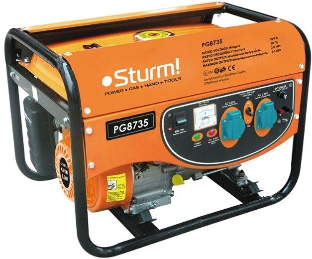 Бензиновый генератор Sturm PG8735