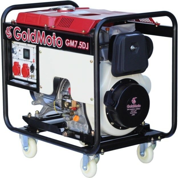 Дизельний генератор GoldMoto GM7.5DJ