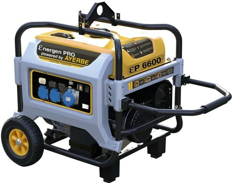 Бензиновий генератор з електростартером Ayerbe ENER-GEN PRO 6600