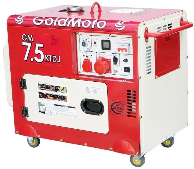 Дизельний генератор GoldMoto GM7.5KTDJ