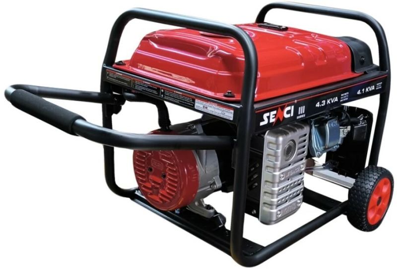 Бензиновий генератор Senci SC7000E (34488)