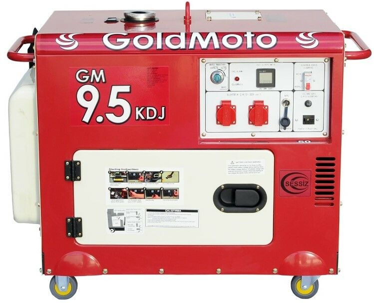 Дизельний генератор GoldMoto GM9.5KDJ