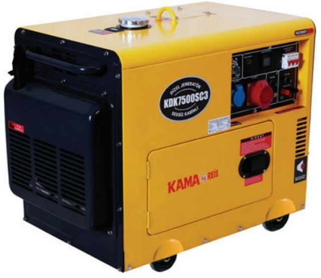 Генератор дизельний KAMA KDK7500SC3
