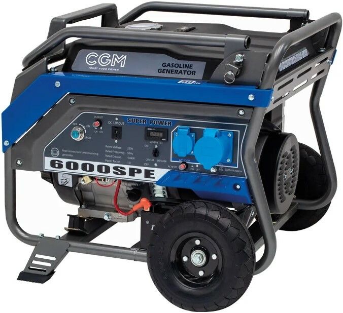 Генератор бензиновий CGM 6000SPE