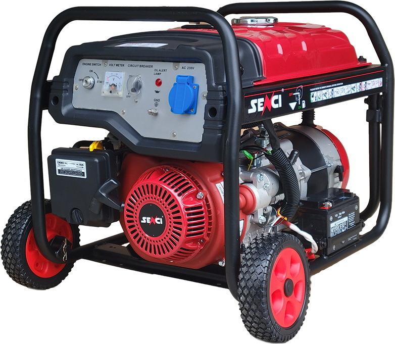Бензиновий генератор SENCI SC 7000R