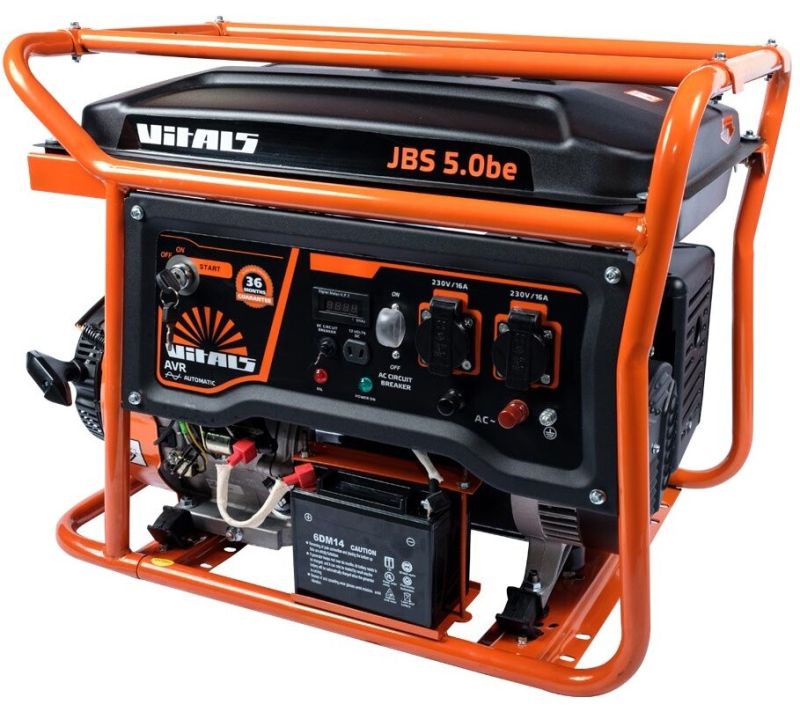 Бензиновий генератор Vitals JBS 5.0be (88865)