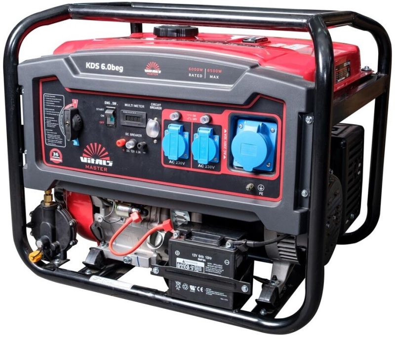 Бензиновий генератор Vitals KDS 6.0beg (88870)